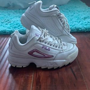 Women’s size 8 Fila Disruptors
